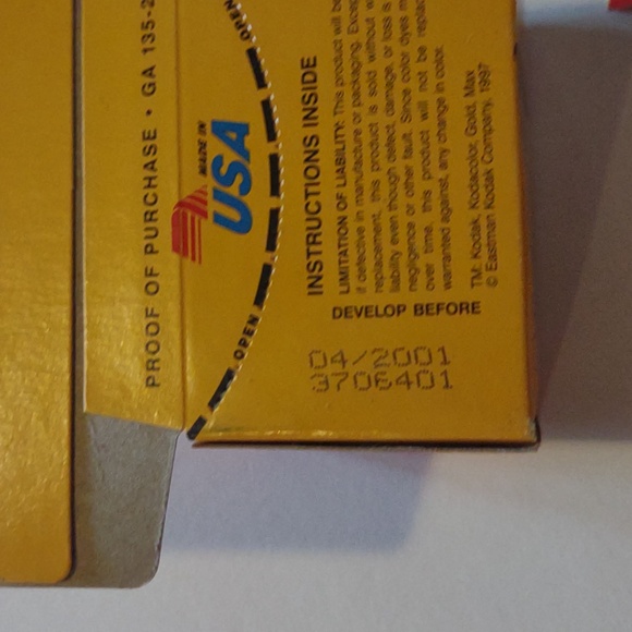 Kodak 35 mm film 2 packs exp new unopened - Picture 5 of 5